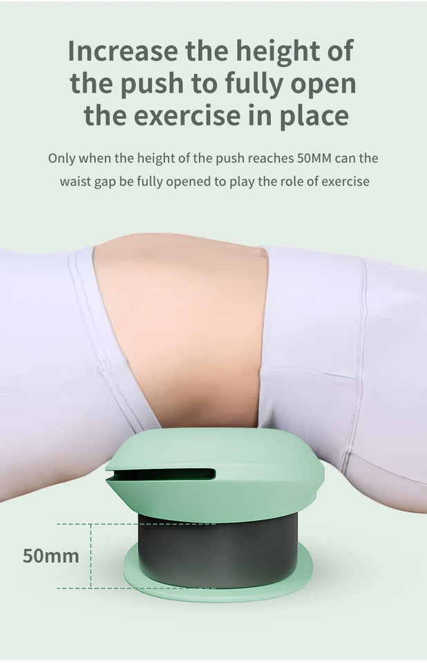 New Upgrade Air-Lip Stretch Low Frequency Thermal Vibration Waist Massage Heeling Spot Left and Right Swing + Up and Down Tracti