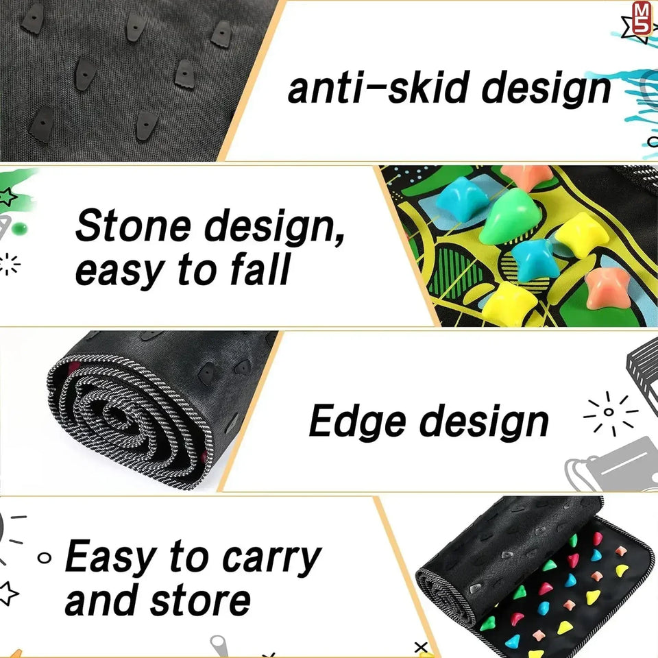 Acupressure Pad Foot Reflexology Massage Pad Health Care Walking Foot Pressure Pad Reflexology Massage Pad Foot Massager