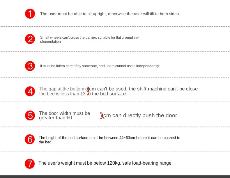 2-in-1 Bed Fold Chair with Hydraulic Lift – Paralyzed & Disabled Elderly Nursing Transfer Chair with Walker Support
