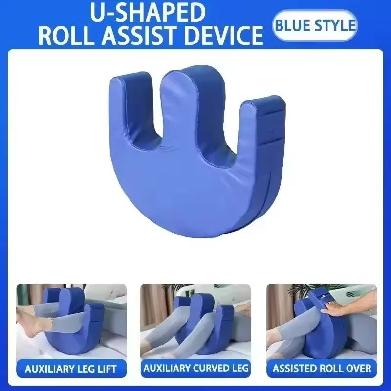 Bedridden Patient Turnover U-Pillow – Leg Support & Positioning Pad for Elderly Nursing & Rehabilitation