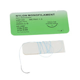 Medical Nylon Monofilament Suture Kits 4/0 – Individually Wrapped Veterinary & Practice Sutures for Training (1–100pcs)