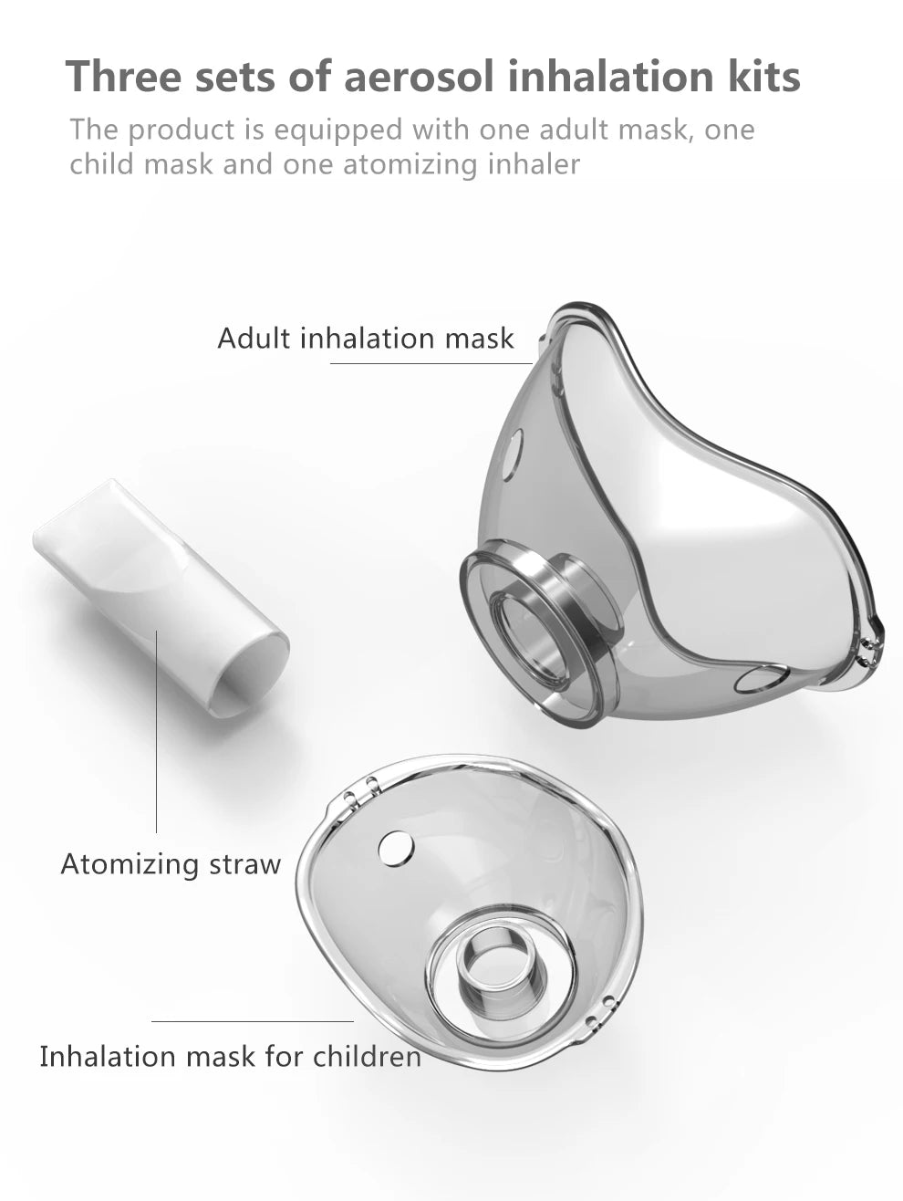 Mini Portable Ultrasonic Nebulizer – Silent Handheld Inhaler for Baby, Kids & Adults with Cough, Asthma & Respiratory Care