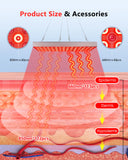 LED Red Light Therapy Panel Lamp – 225 LEDs for Facial Anti-Aging, Skin Care & Body Pain Relief