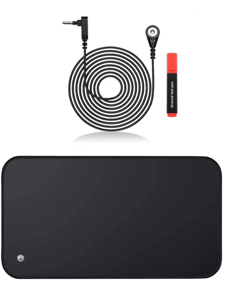 30X60CM Earthing Mat Grounding Pad for Improves Sleep,Enhanced Circulation,Reduces Inflammation & Pain Grounding Mat for Desk