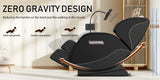 Zero Gravity Full Body Massage Chair with Heat, Airbags & Foot Roller