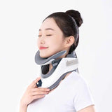 Adjustable Cervical Neck Traction Device – Air Pump Neck Stretcher Collar for Spine Alignment & Pain Relief