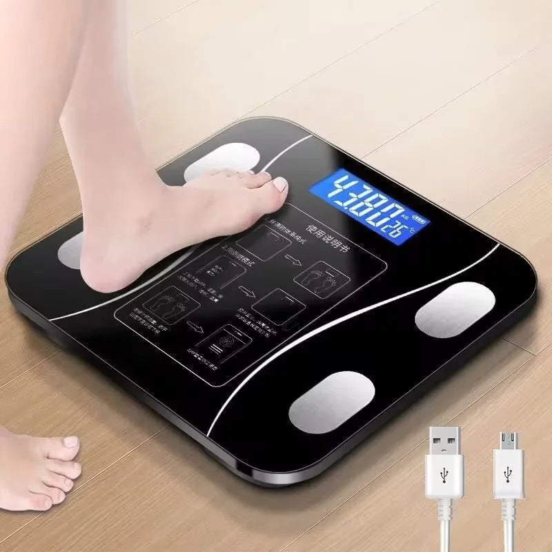Smart Bluetooth Body Fat Scale – Ultra-Precise Electronic Weight & Body Management