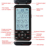 36 Mode Electric EMS Muscle Stimulator Tens Massager Acupuncture Body Massage Pulse Therapy Slimming Machine Electrostimulator