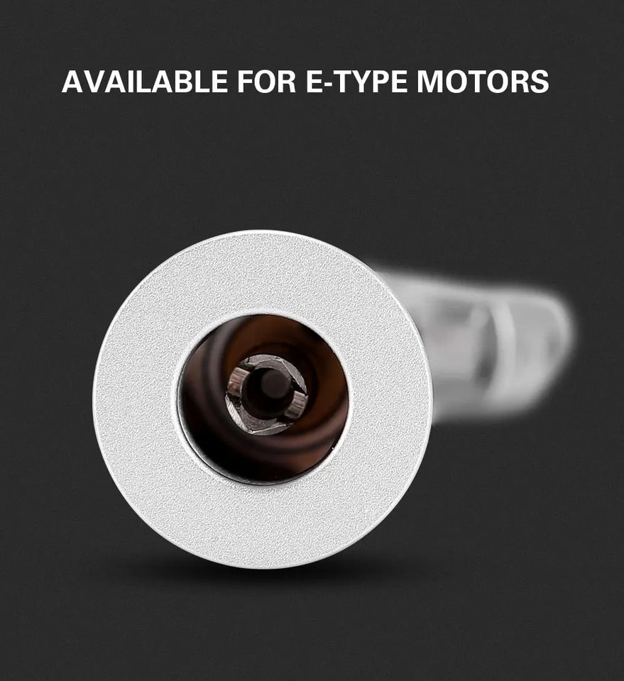 AZDENT Dental Low-Speed Contra Angle Handpiece – Latch Type, Fits E-Type Air Motors