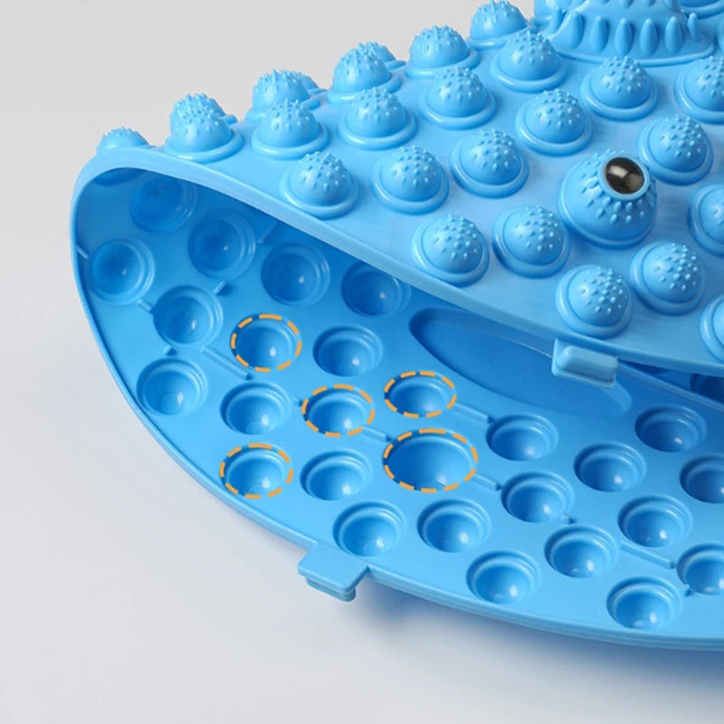 Foot Yoga Acupressure Massage Board – Round Exercise Pad for Muscle Relaxation & Meridian Therapy