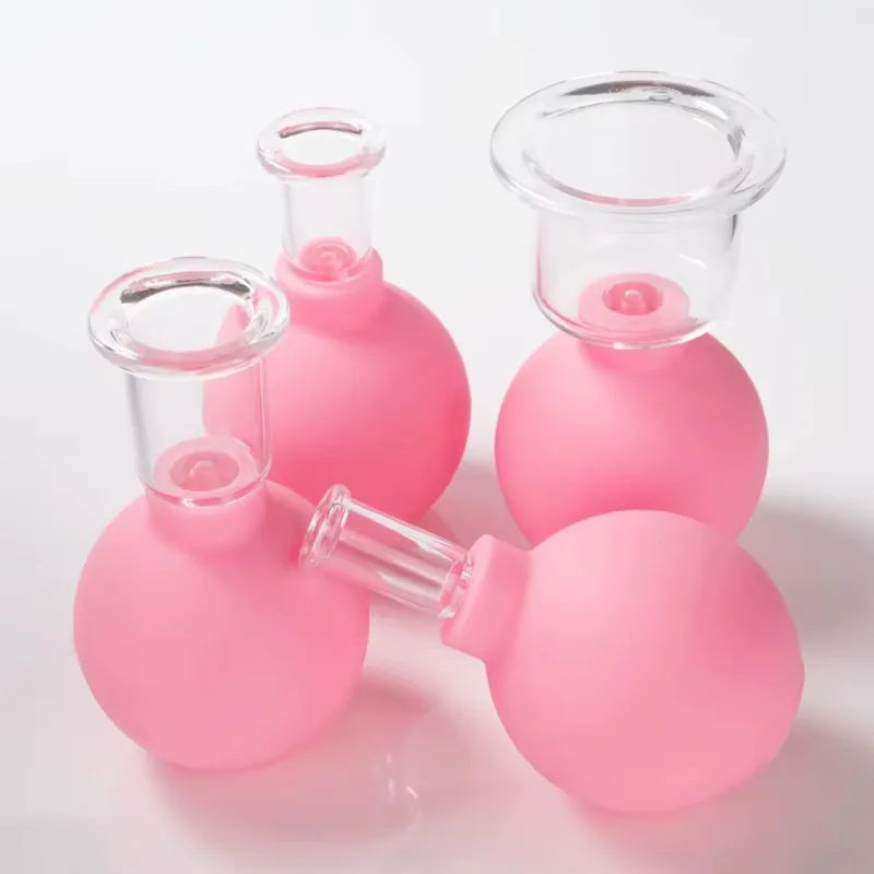 Tuhopeta Vacuum Cupping Glass Jar Cellulite Massager Acupuncture Suction Cup Slimming FatBurning Health Care Chinese MedicalTool