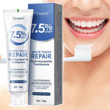 Hydroxyapatite Whitening Toothpaste – 120g Gentle Mint Stain Removal & Breath Freshening Oral Care