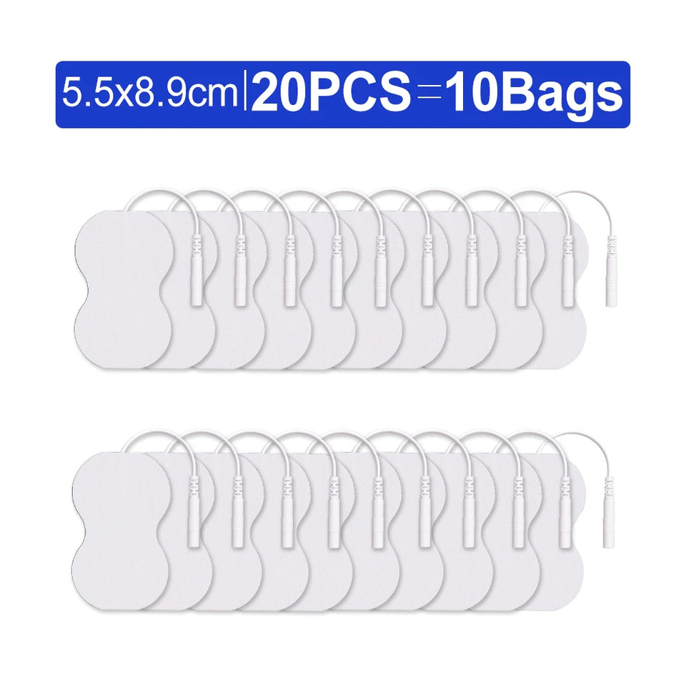 50/20/10pcs Electrode Pads Muscle Stimulator Acupuncture Physiotherapy Patches Tens Machine Conductive Gel Body Massage Pads
