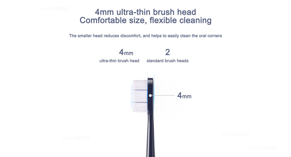 Xiaomi MIJIA T700 Sonic Electric Toothbrush – Ultrasonic Smart Toothbrush with APP Control & Teeth Whitening Technology