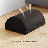 Foot Rest for Under Desk At Work, Comfortable Foot Stool with 2 Adjustable Heights for Office, Home, Car