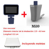 Mexico Local Stock 3.5 Inch HD Touch screen Anesthesia Digital Video Laryngoscope 6 sizes Reusable Sterilizable Blades Optional