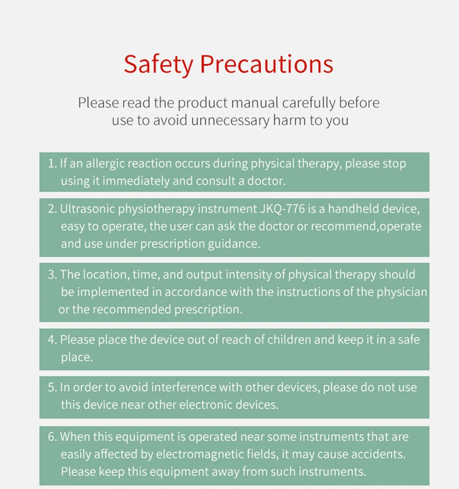 Portable Ultrasound Therapy Machine – Pain Relief & Physiotherapy Device for Arthritis