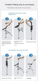 Foldable Walking Stick with Seat – Multi-Functional Non-Slip Crutch Chair for Elderly & Outdoor Use