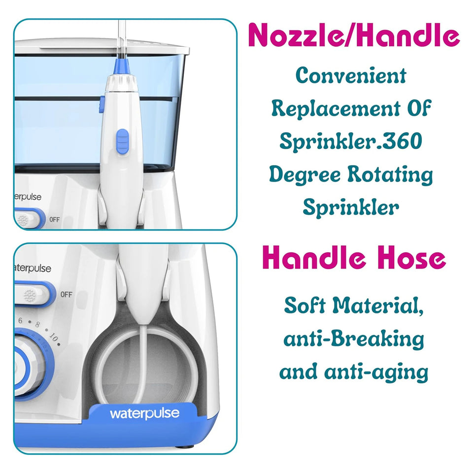 High-Pressure Oral Irrigator – 800ML Electric Dental Water Flosser for Deep Teeth Cleaning & Gum Care