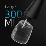 Cordless Portable Water Dental Flosser – Rechargeable Oral Irrigator with 260ML Tank, 4 Modes & 4 Replaceable Nozzles