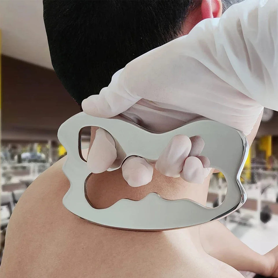 Professional GuaSha Massage Tools Stainless Steel Gua Sha Scraping Massage Tool IASTM Tools Great Soft Tissue Mobilization Tool