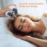 Electric Scalp Head Massager Head Body Massager for Hair Growth Stress Relax Head Massager Health Care