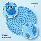 Foot Yoga Acupressure Massage Board – Round Exercise Pad for Muscle Relaxation & Meridian Therapy