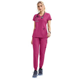 Women's Medical Scrubs Jogger Set – Doctor & Nurse Surgical Uniform
