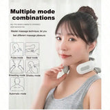 Portable Smart Neck & Shoulder Massager – USB Rechargeable with Lithium Battery