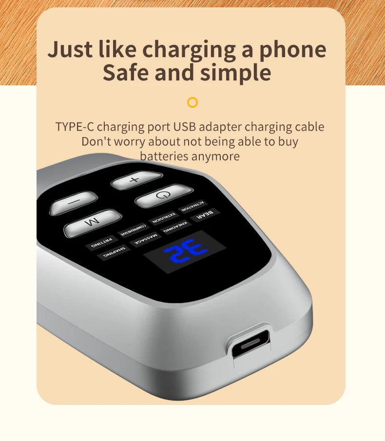 JianYouCare EMS Foot Massager Pad remote control Muscle Stimulation Improves Blood Circulation Acupoints massage usb charge home