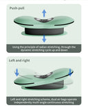 New Upgrade Air-Lip Stretch Low Frequency Thermal Vibration Waist Massage Heeling Spot Left and Right Swing + Up and Down Tracti