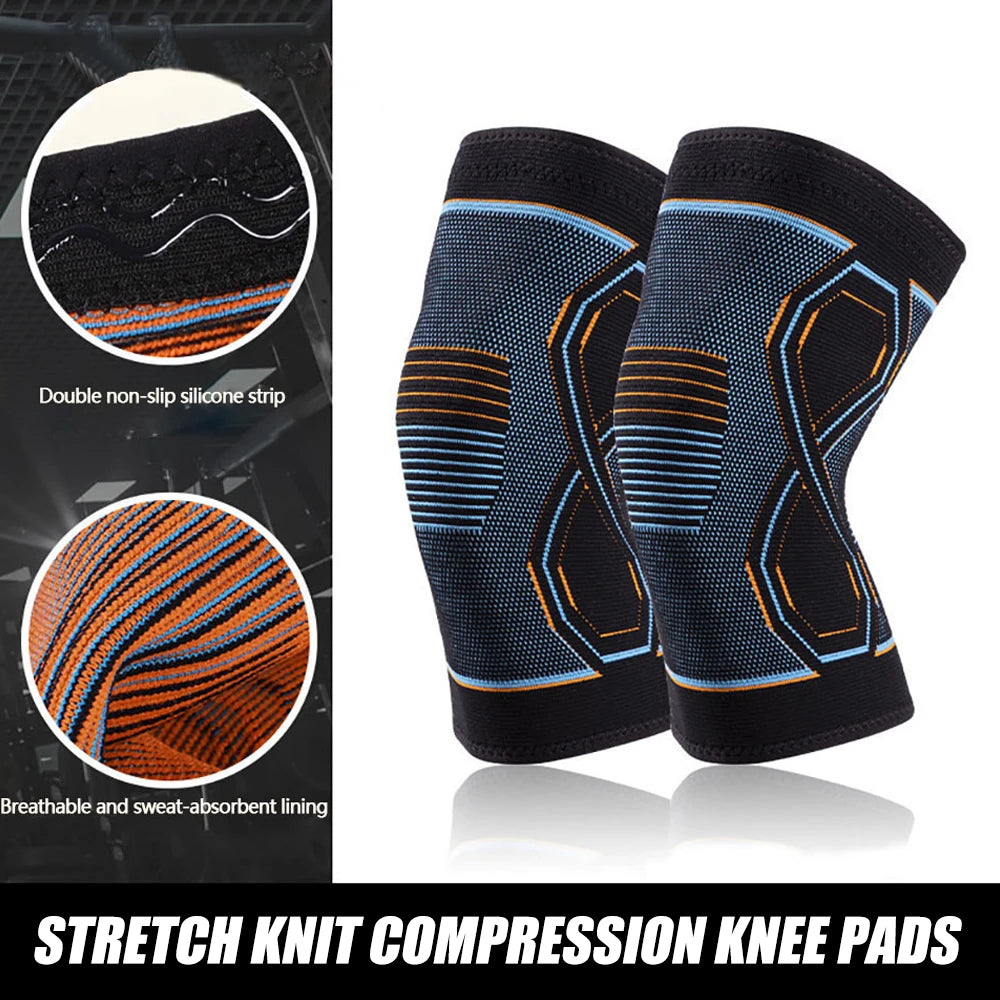Knee Compression Sleeve Support Brace – Joint Pain Relief for Running, Arthritis, ACL, Meniscus Tear & Injury Recovery