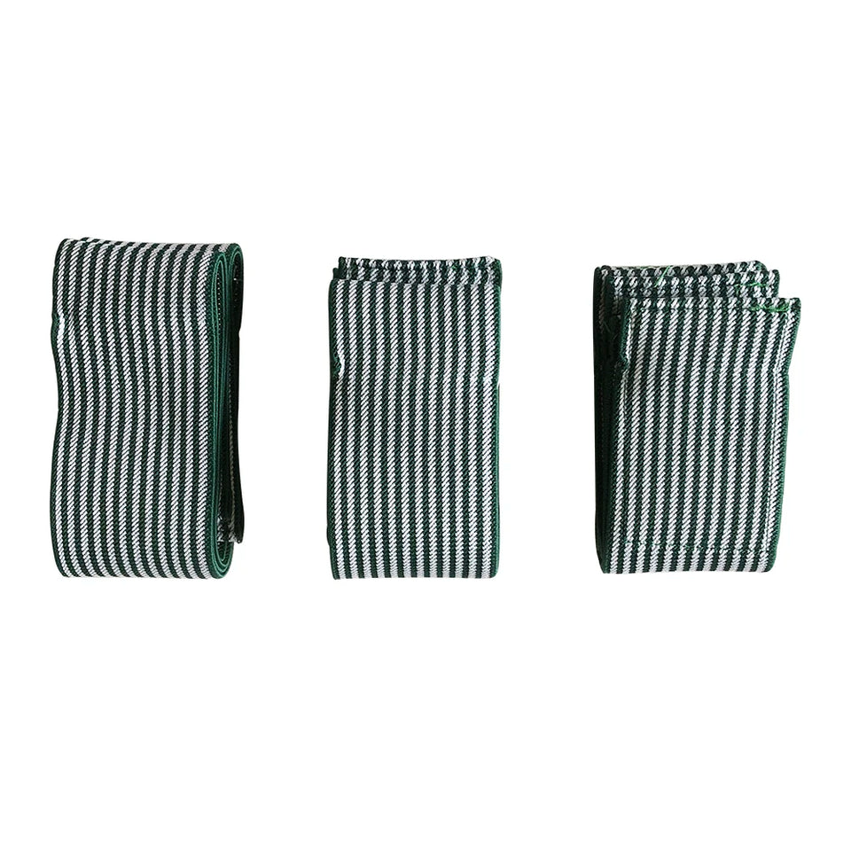 10pcs Microcurrent Conductive Silicone Electrode Pad Fixing Elastic Band Adjustable Stretch Strip for EMS Electro Patch