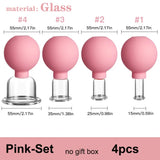 Rubber Cupping Face Massager Vacuum Eye Skin Lifting Facial Cups Anti Cellulite Jar Anti-Wrinkle Cupping Therapy Beauty Tool