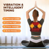 Electric Infrared Knee Pad Re Light Heating Vibration Massager for Back and Waist Thermal Leg Knee Joint Support Brace Wireless