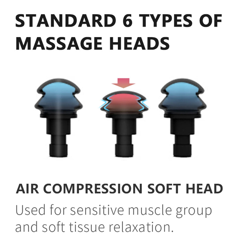 BOOSTER Pro 3 Massage Gun – Deep Tissue Muscle Stimulator & Body Massager