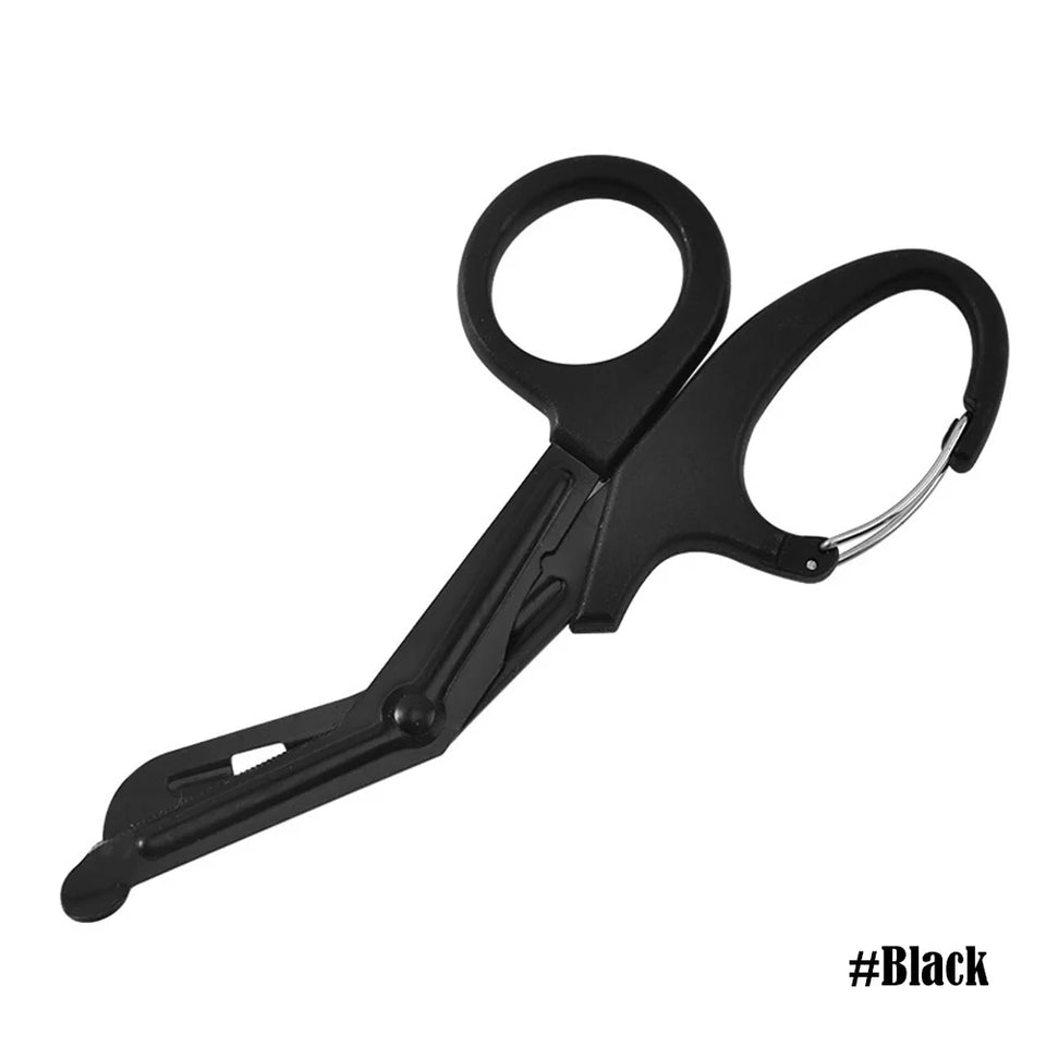 Outdoor Survival Paramedic Trauma Scissors – Heavy-Duty Emergency First Aid Shears for Medical Rescue & IFAK