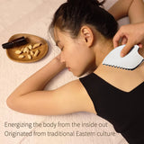 Stainless Steel Gua Sha Massage Tool Set – 1/4/7 Pcs for Full Body Acupoint Therapy