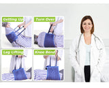 Lefeke Elderly Transfer & Turnover Belt – Nursing Shift Pad for Bedridden Patient Mobility and Care