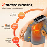 3-in-1 Electric Shoulder Heating Pad with 3-Speed Vibration – Thermal Muscle Relaxation Massager for Shoulder & Neck Care