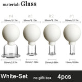 Rubber Cupping Face Massager Vacuum Eye Skin Lifting Facial Cups Anti Cellulite Jar Anti-Wrinkle Cupping Therapy Beauty Tool