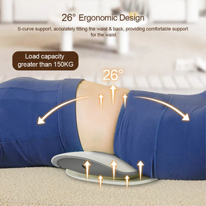Electric Lumbar Traction Massager Inflatable Back Stretcher Device Adjustable Vibration Waist Massager Waist Spine Support Back