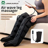 Air Pressure Leg Massager Foot Massage Boots Kneading Squeeze Deep Relaxation Calf With Remote Control