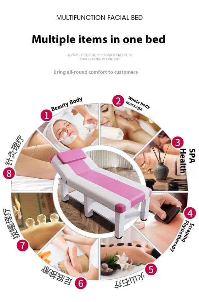 Professional Massage Stretcher Lit De Spa Stretchers Portable Bed Beautician Table Camillas Electricas Para Spa De Belleza