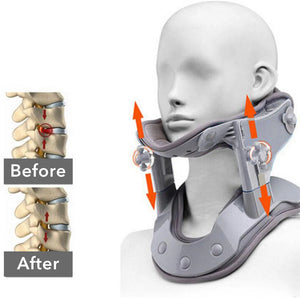 Inflatable Cervical Neck Traction Device – Adjustable Spine Stretcher & Pain Relief Collar
