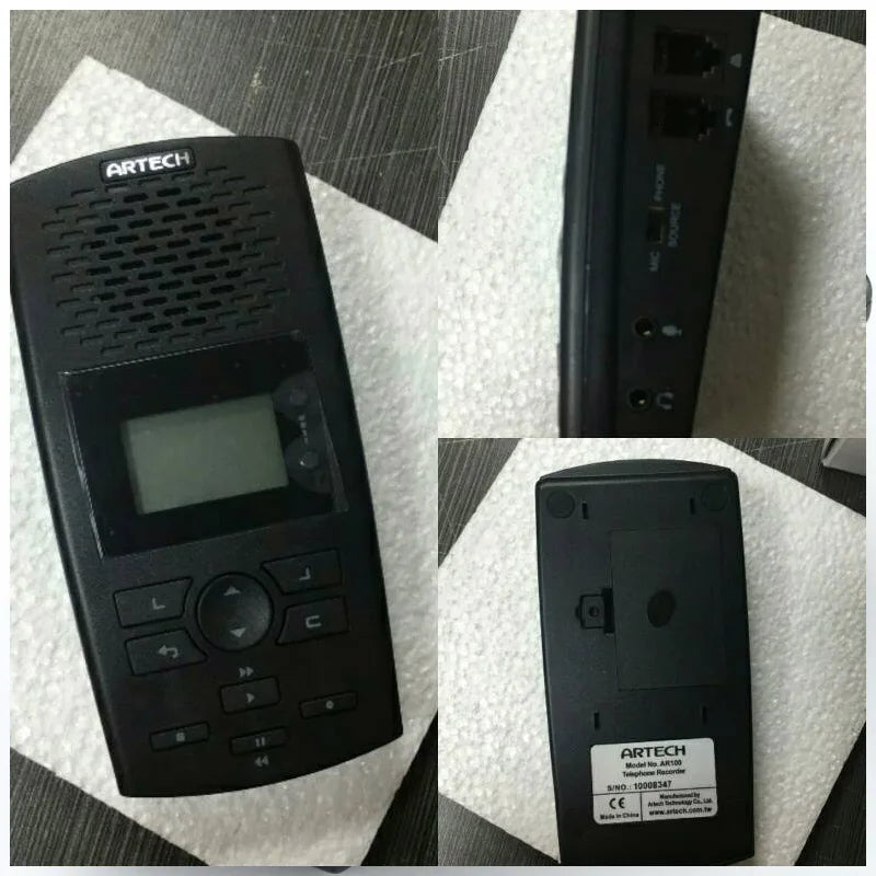 AR100/AR120 Automatic Landline Call Recorder – Analog, IP & Digital Lines with Standalone SD Storage