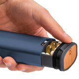 7-Day Premium Aluminum Pill Organizer – Large Capacity Weekly Pill Box for Vitamins, Supplements & Medicine