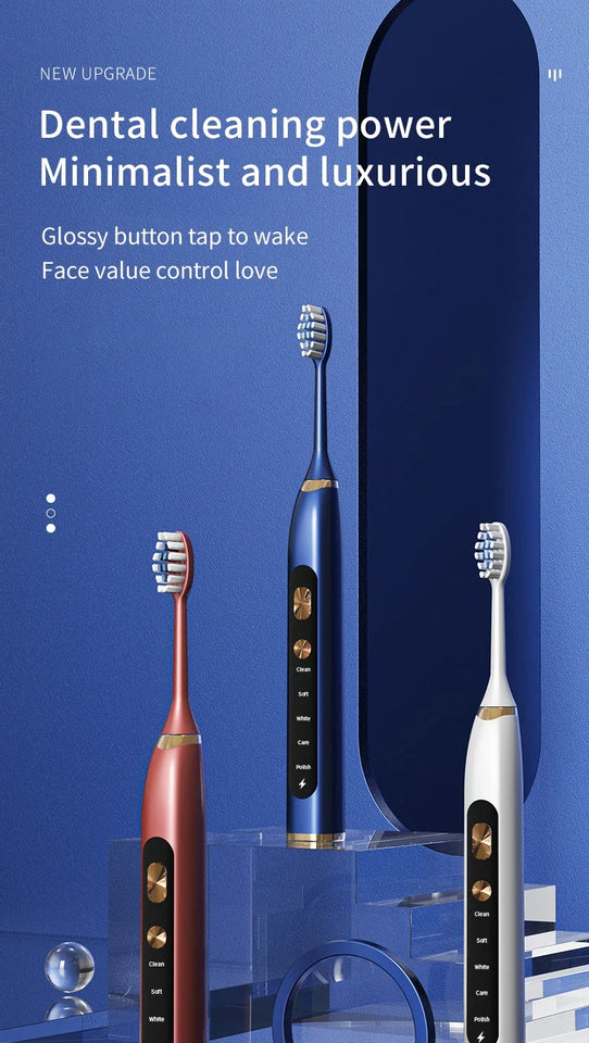Xiaomi Youpin Sonic Electric Toothbrush – USB Rechargeable, IPX7 Waterproof, 3 Modes, 180-Day Battery Life