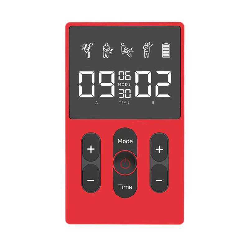 TENS meridian massager EMS multifunctional massager with 12 modes and 36 levels of intensity timed dual channel output massager