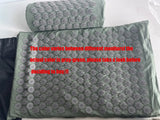 3PCS Acupressure Yoga Mat Cushion Sensi Massage Body Kuznetsov's Applicator Needles with Spikes Pillow Foot Massager Fitness